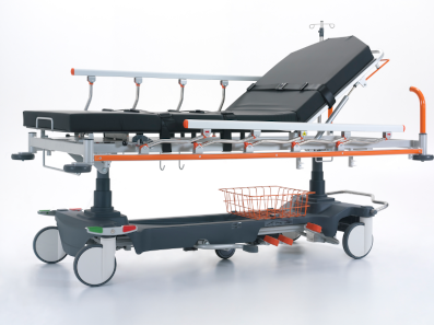 Bariatric Notfall- und Patiententransporter "SL-Stretch-04" bis 325 kg (2-geteilt, röntgenfähig)
